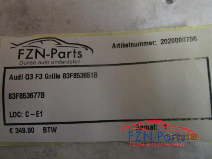Grille Audi Q3 (22726704)