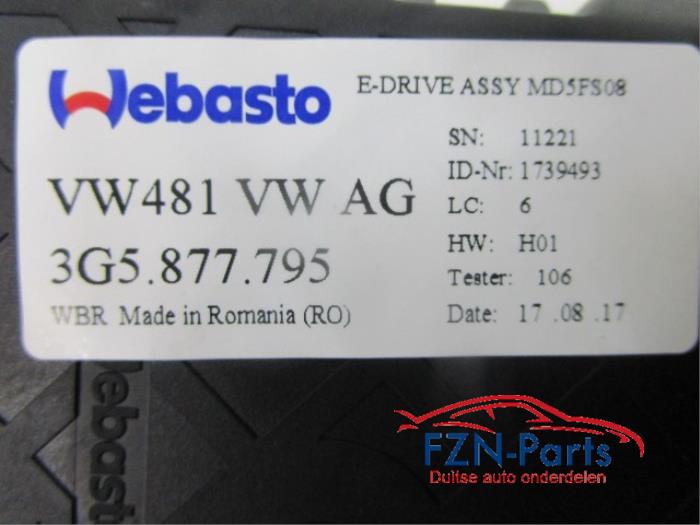 VW Passat B8 Sedan Panoramadak Motor