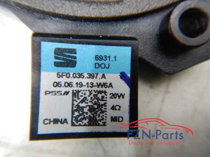 Seat Leon 5F0 Beats Soundsysteem Speaker Compleet
