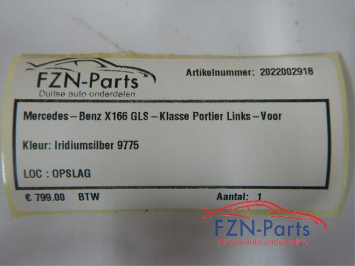Portier 4Deurs links-voor Mercedes GLS-Klasse (22723275)