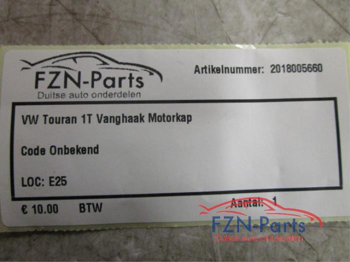 Slotmechaniek Motorkap Volkswagen Touran (22742981)