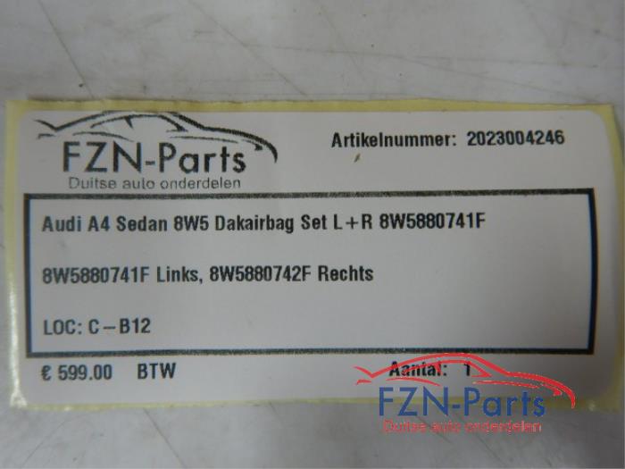 Hemel Airbag Audi A4 (22738542)