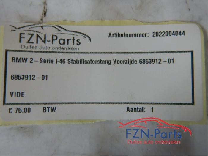 Stabilisatorstang voor BMW 2-Serie (22726355)