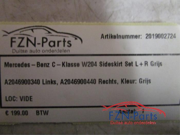 MERCEDES-BENZ C-Klasse W204 Sideskirt Set L+R