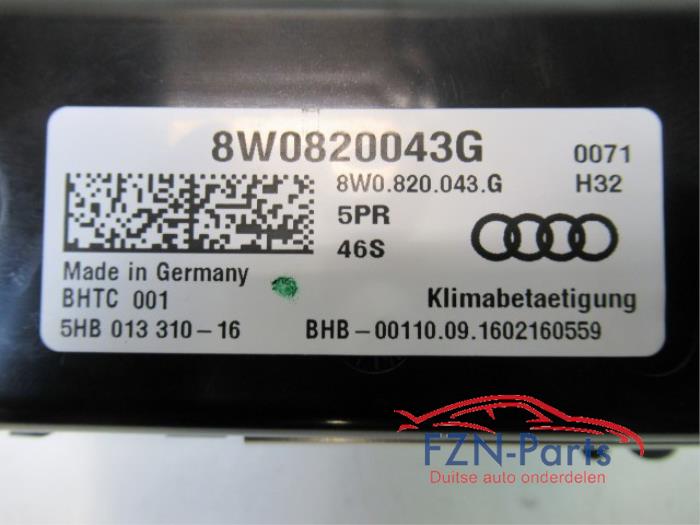 Climatronic Paneel Audi A4 (22738374)