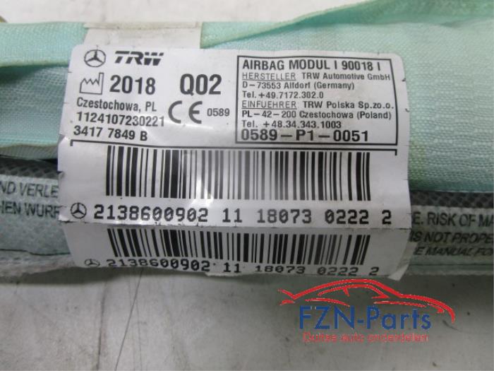 Mercedes-Benz E-Klasse W213 Dakairbag Links L