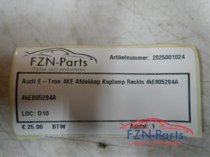 Audi E-Tron 4KE Afdekkap Koplamp Rechts
