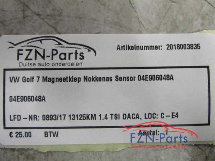 Nokkenas Sensor Volkswagen Golf (22736880)