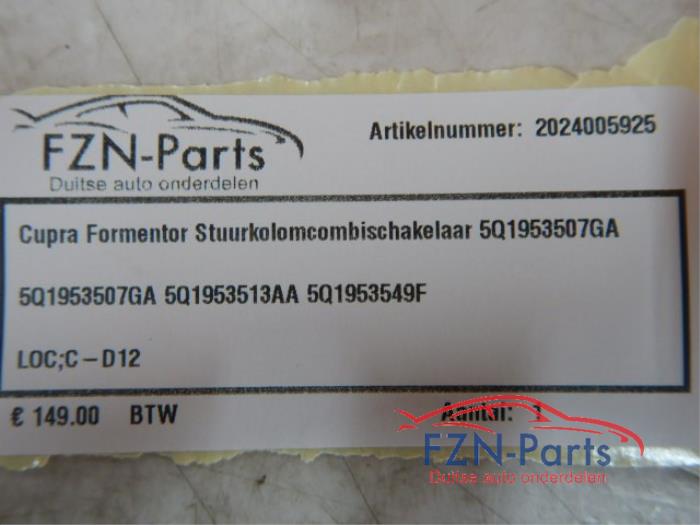 Cupra Formentor 5FF Stuurkolom combischakelaar