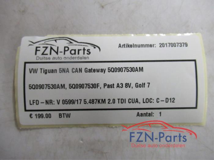 Gateway module Volkswagen Golf (22742278)