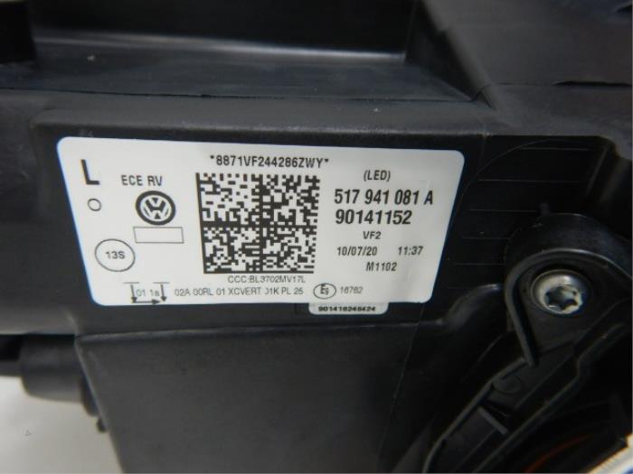 VW Golf Sportsvan Facelift VOLLED Koplamp Links