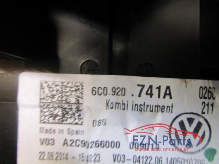 VW Polo 6C Telleruint Kilometerteller