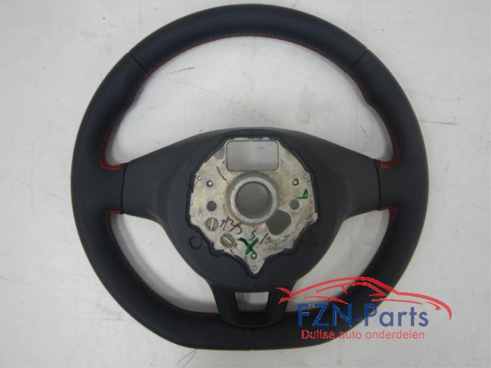 VW Polo 6C Stuur Leer Leder Geperforeerd
