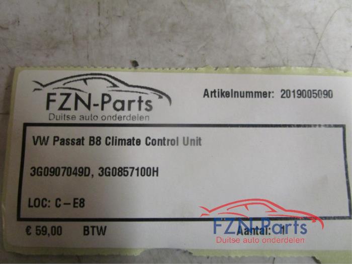 Climatronic Paneel Volkswagen Passat (22743962)