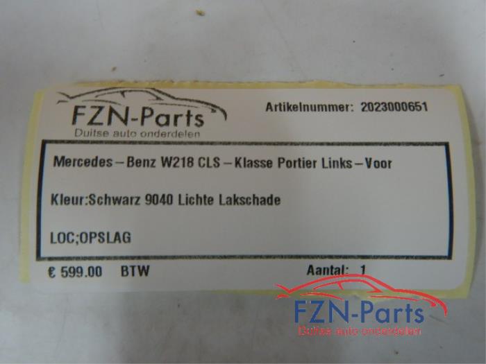 Portier 4Deurs links-voor Mercedes CLS-Klasse (22723313)