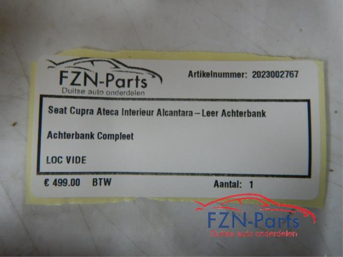 Bekleding Set (compleet) Seat Ateca (22742920)