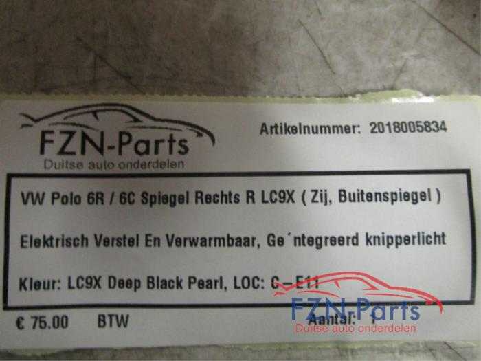 Buitenspiegel rechts Volkswagen Polo (22724819)