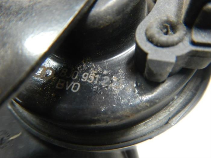 Audi TT 8J Claxon Toeter Met Houder Set
