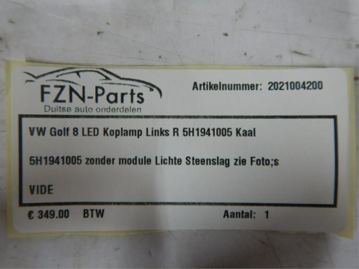 VW Golf 8 LED Koplamp Links L