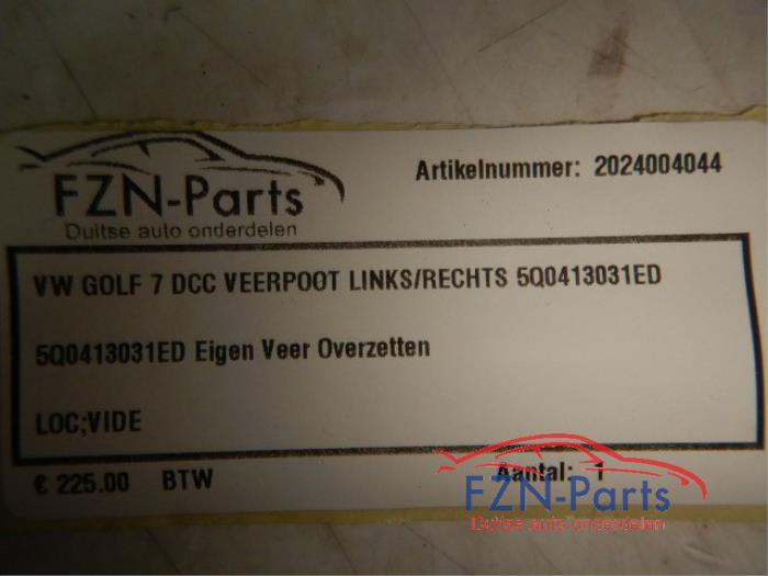 VW Golf 7 DCC Veerpoot Links/Rechts