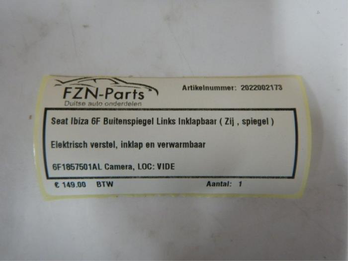 Buitenspiegel links Seat Ibiza (22725325)