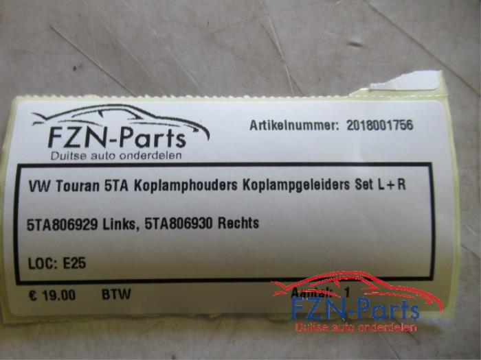 Koplampframe links Volkswagen Touran (22744369)