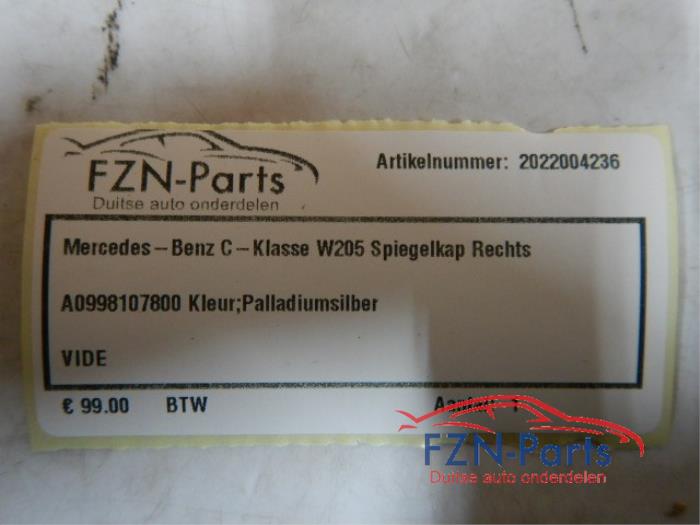 Spiegelkap rechts Mercedes C-Klasse (22726108)