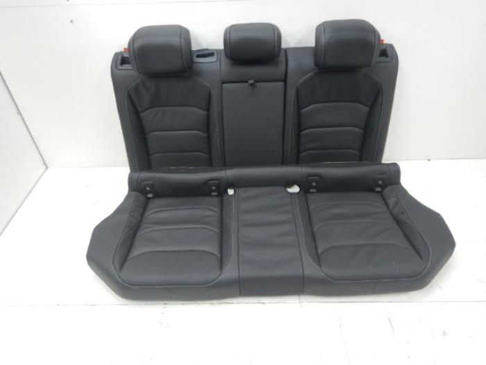 VW Arteon 3G8 Interieur Achterbank Carbon Leer Leder Leren Achterbank Verwarmd