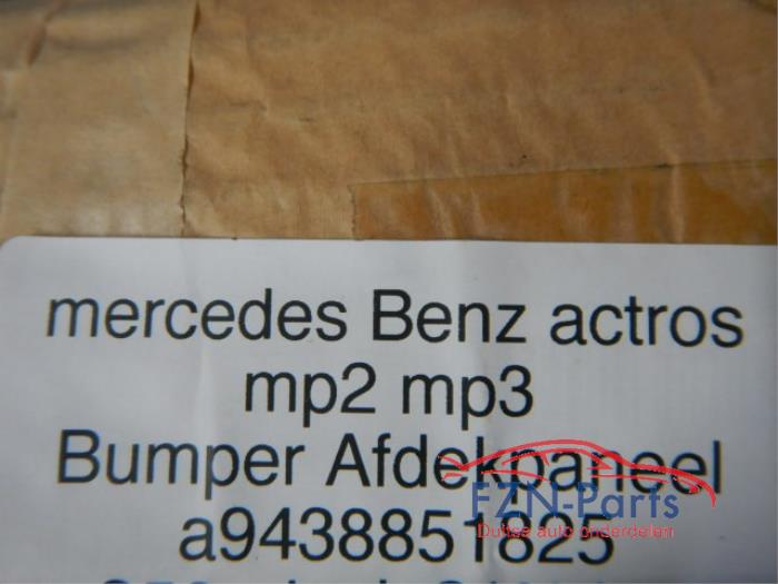 Mercedes-Benz Actros A943 voor Spoiler Afdekking GRU