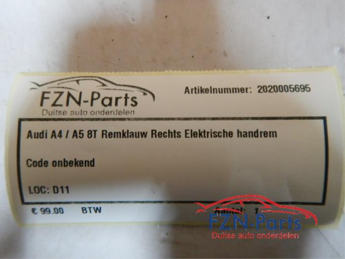 Remklauw (Tang) rechts-voor Audi A5 (22739326)