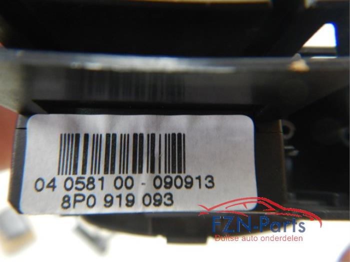 Audi TT TTS TTRS 8J Lichtschakelaar Hoogglans Zwart