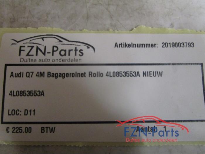 Dekzeil Bagageruimte Audi Q7 (22742036)