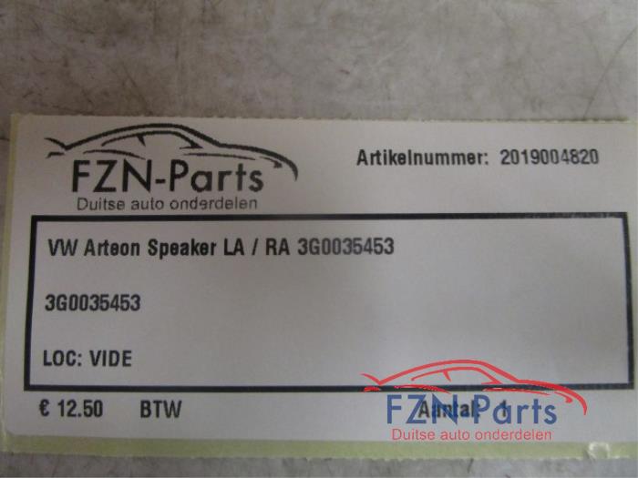 Luidspreker Volkswagen Arteon (22743752)