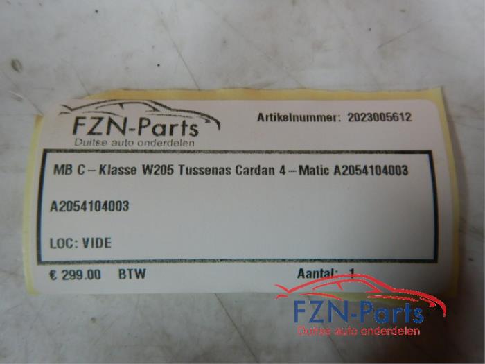 Tussenas Mercedes C-Klasse (22745719)