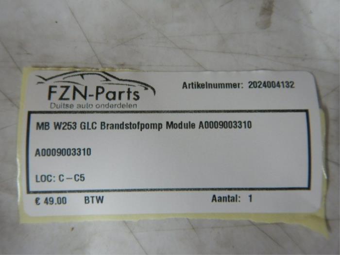 Brandstofpomp module Mercedes GLC-Klasse (22733049)