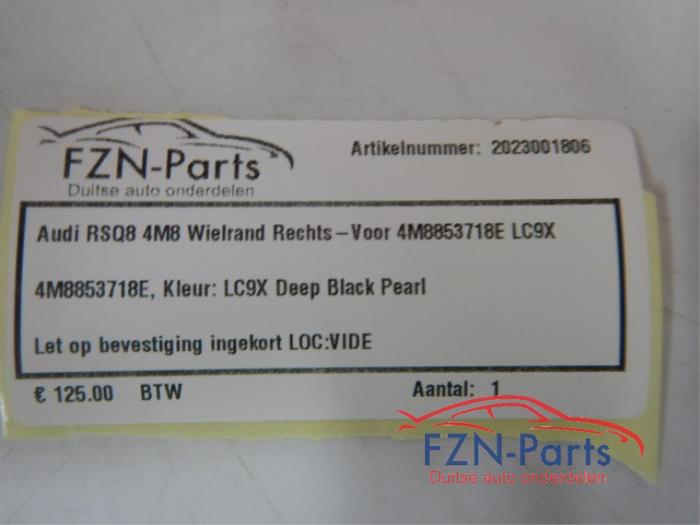 Wielrand voor Audi Q8 (22743099)