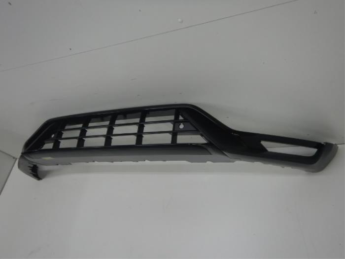 Volvo XC90 Facelift Onderlip Voorbumper Hoogglans Zwart