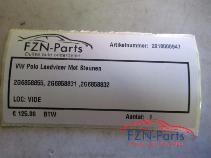 VW Polo 2G Laadvloer met steunen