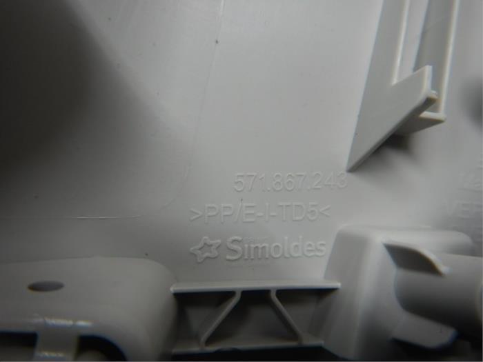 VW Tiguan 571 B-Stijl Links Wit