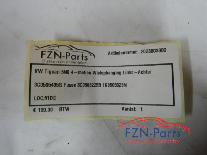 VW Tiguan 5N0 4-Motion Wielophanging Links-achter
