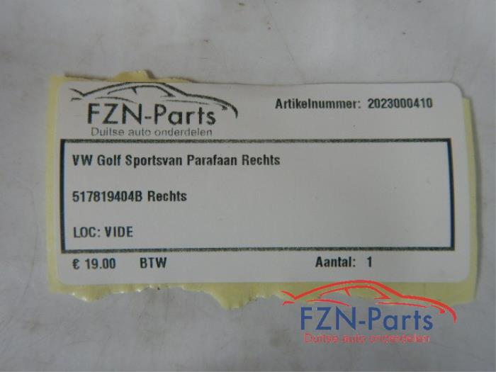 Paravent Volkswagen Golf Sportsvan (22729988)