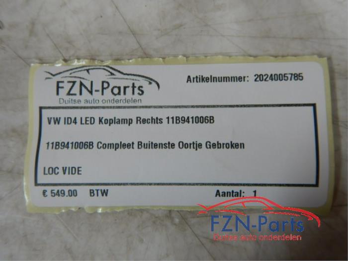 VW ID4 LED Koplamp Rechts