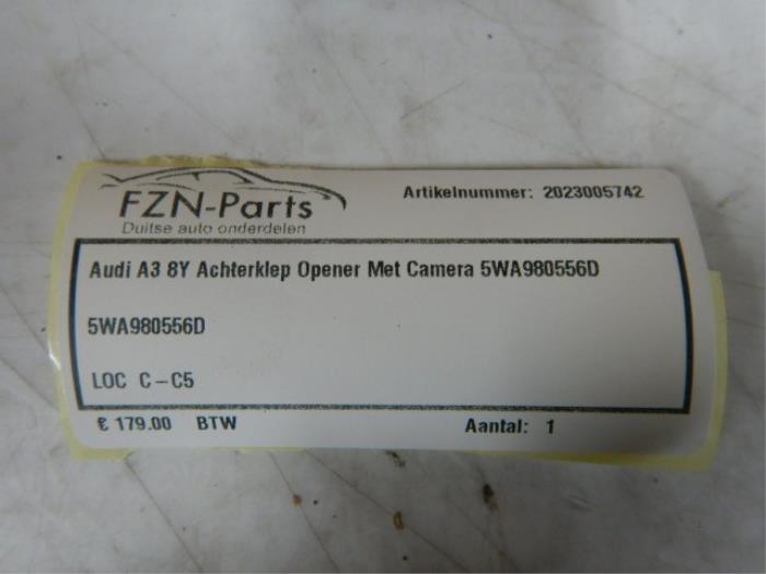 Audi A3 8Y Achterklep Camera Achteruitrijcamera