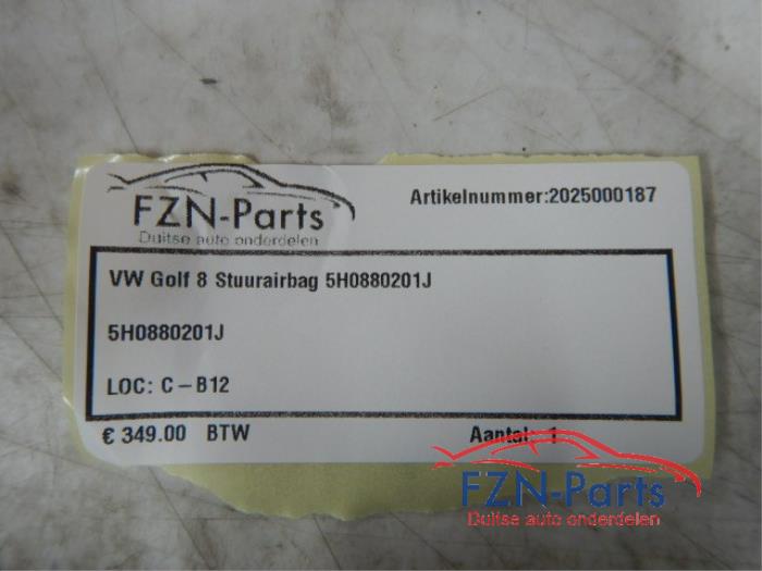VW Golf 8 Stuurairbag