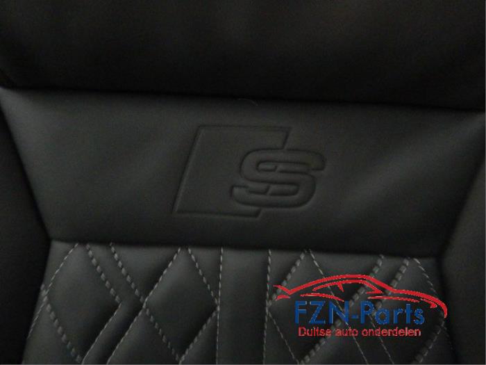 Audi A3 S3 8Y Interieur Leder Leer Compleet Voorstoelen VerstelbaarVoorstoelen VerwarmbaarWitte StikselsVerlichte Deurpanelen RHDInterieur, Voorstoelen, Achterbank, Deurpanelen, A3 S3 8Y