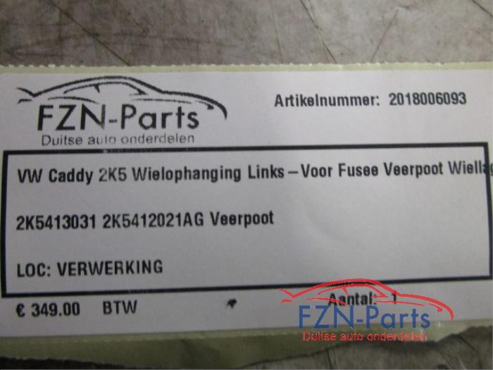 Wielophanging links-voor Volkswagen Caddy (22729811)