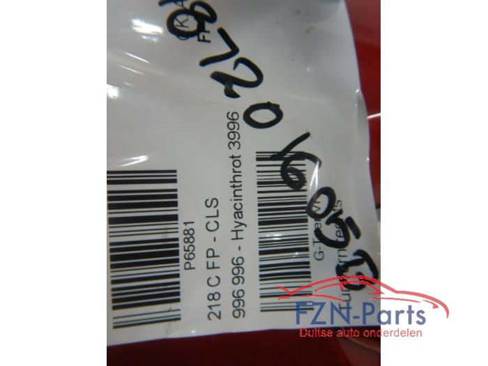 Mercedes-Benz W218 CLS-Klasse Portier Rechts-Voor Rood