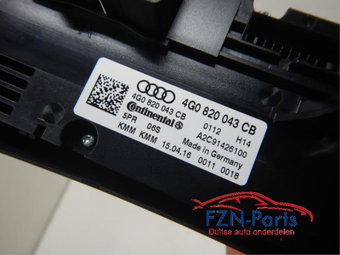 Kachel Bedieningspaneel Audi A6 (22736335)