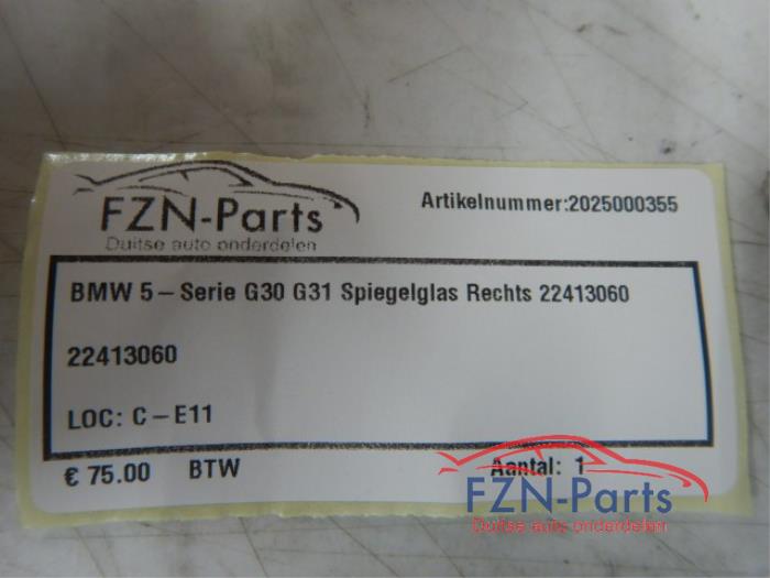 Spiegelglas rechts BMW 5-Serie (22726301)