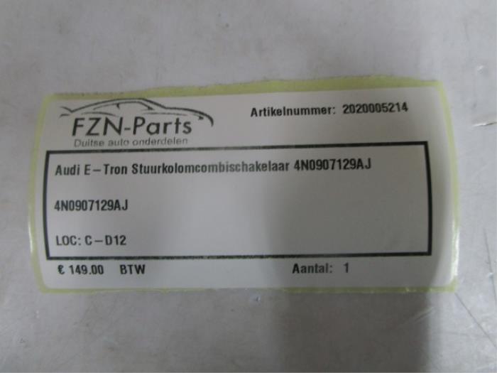 Combischakelaar Stuurkolom Audi E-Tron (22733262)